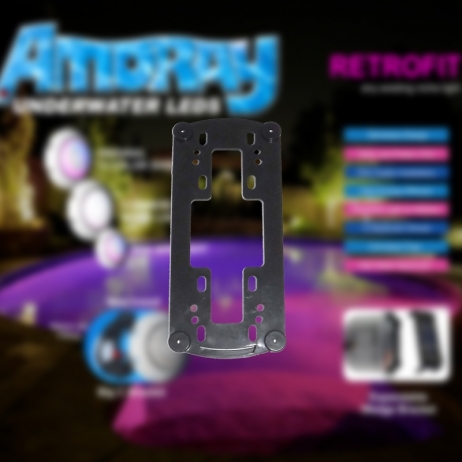 Bracket Universal Mounting Black A-12