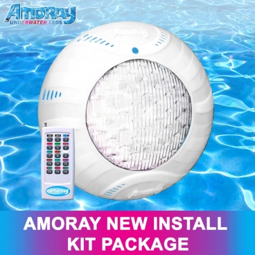 Amoray 12in New Install Light Kit (13 Color Show ) 150ft