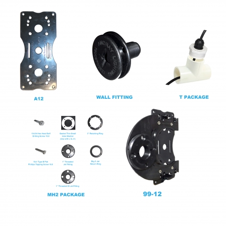 Amoray 8in New Installation Bracket Package