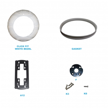 AMORAY 12in AQUA BRACKET PACKAGE