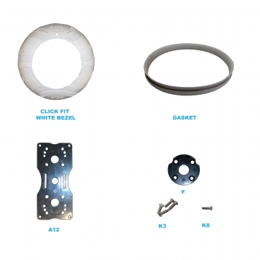 AMORAY 8in AQUA BRACKET PACKAGE